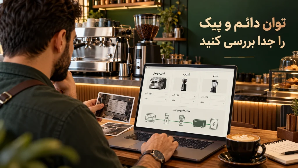 توان دائم و پیک 